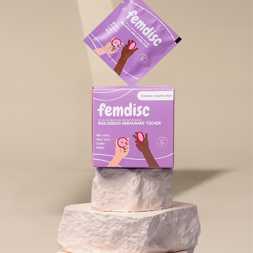 Lingettes nettoyantes femdisc